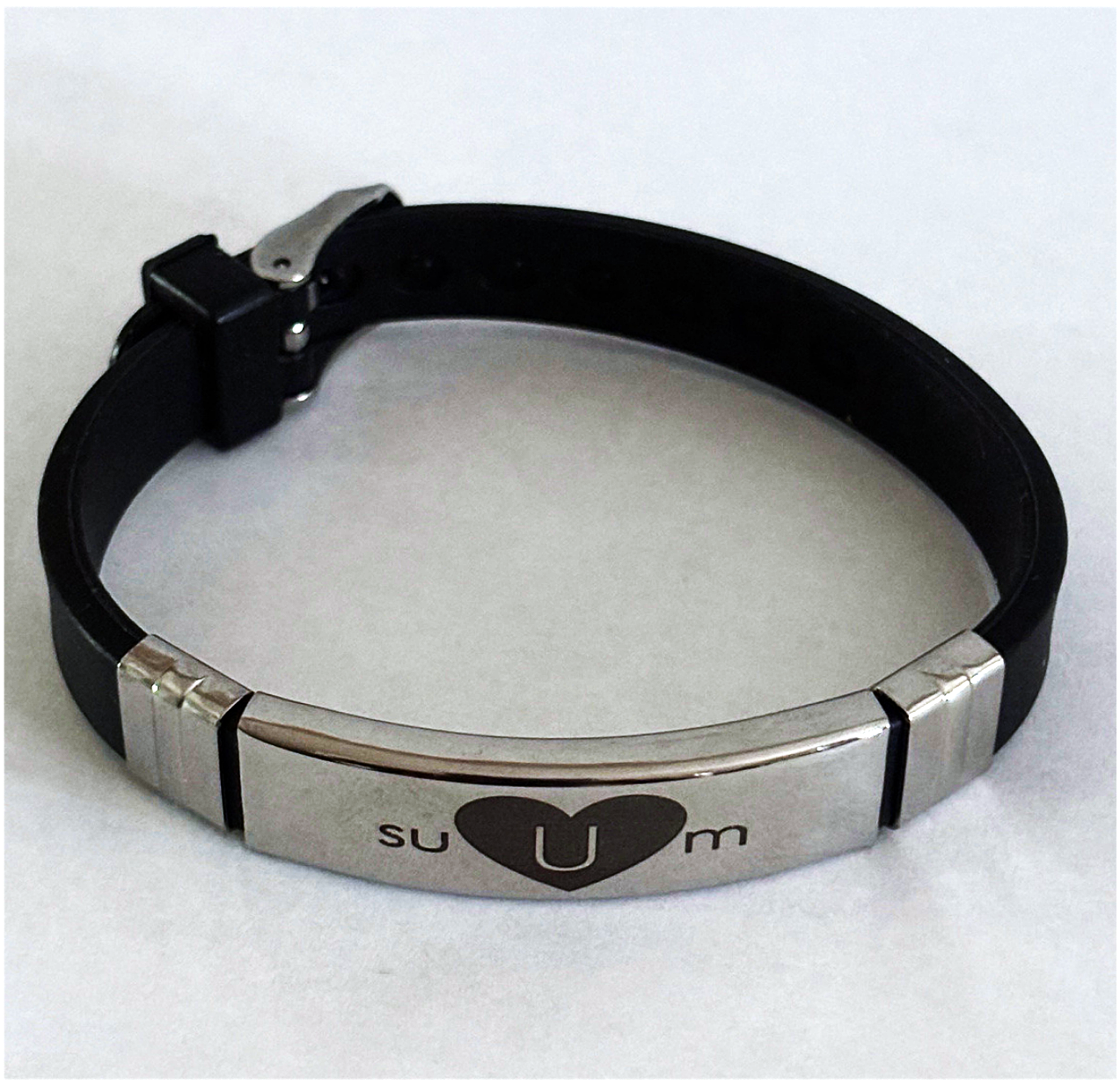SUUM™ Silicone Bracelet — Daily Affirmation & Grounding