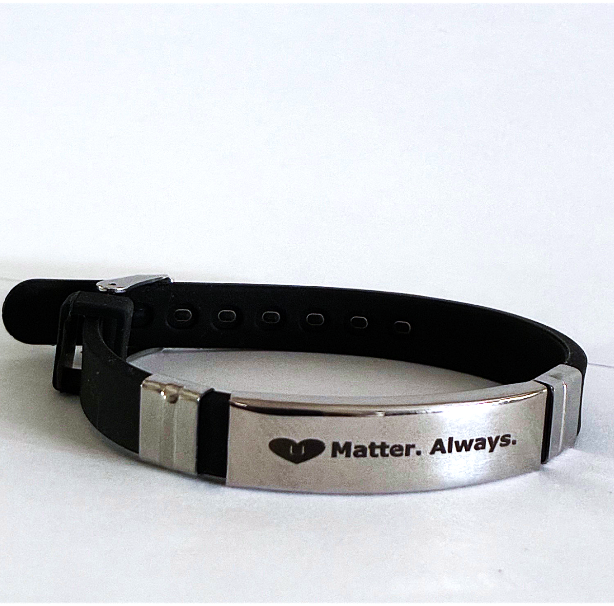 U Matter Always™ Silicone Bracelet — Daily Affirmation & Grounding