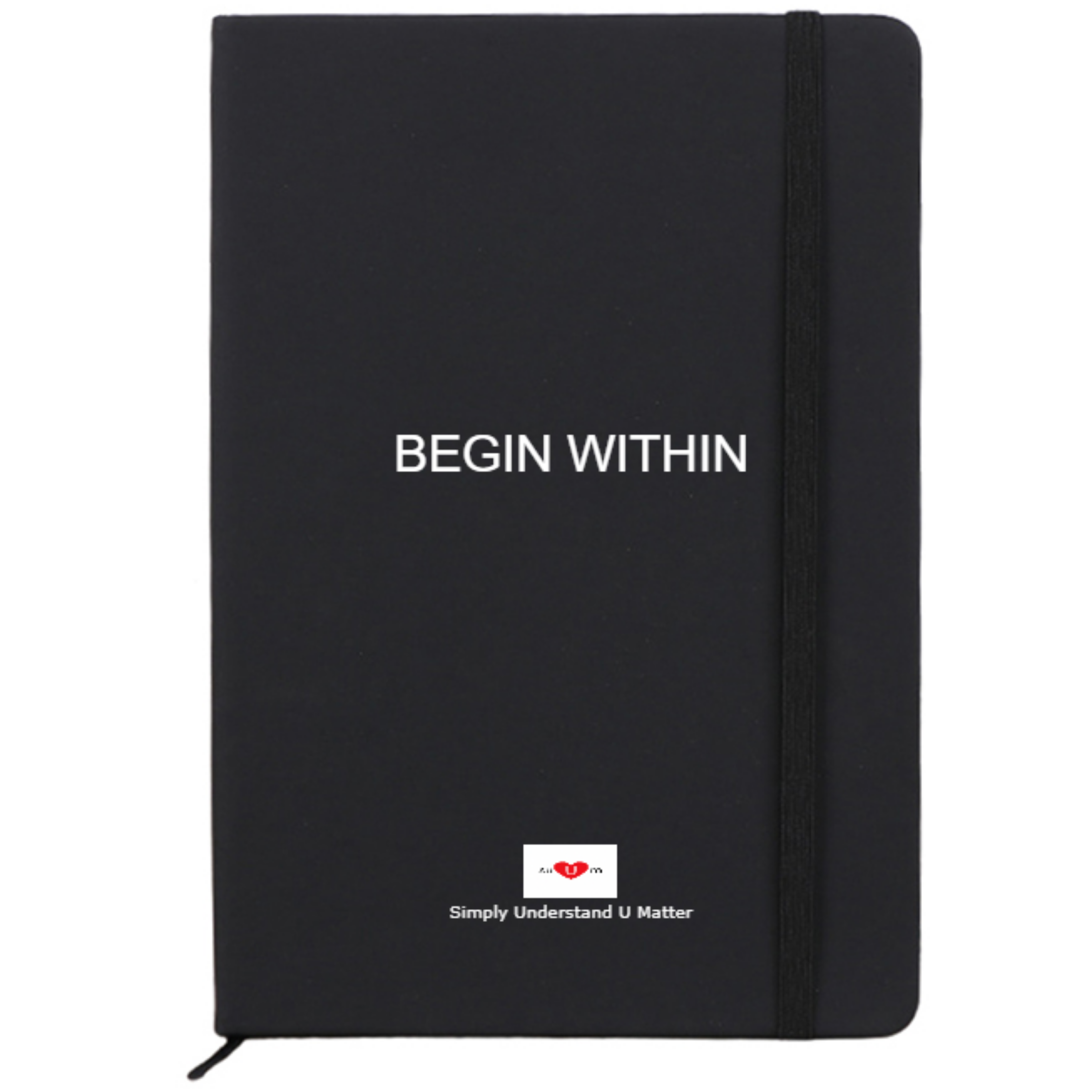 Begin Within™ Journal — Daily Reflection Notebook for Clarity & Self-Connection