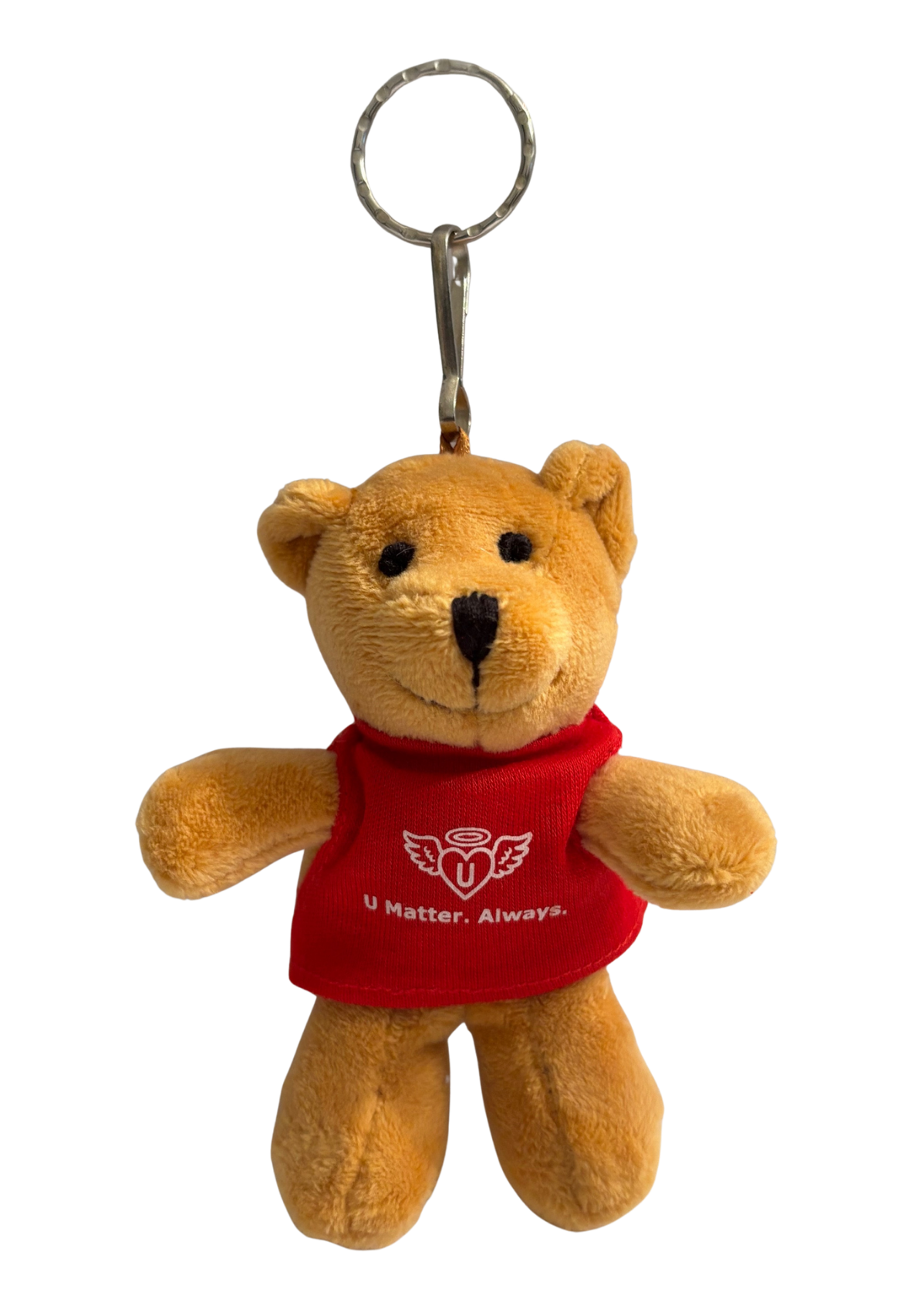 Carry Companion™ (4”) — Bear & Puppy Keychain | A Reminder You Can Take With You