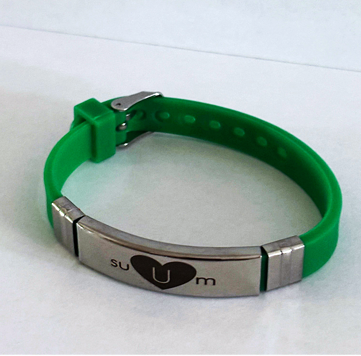 SUUM™ Silicone Bracelet — Daily Affirmation & Grounding