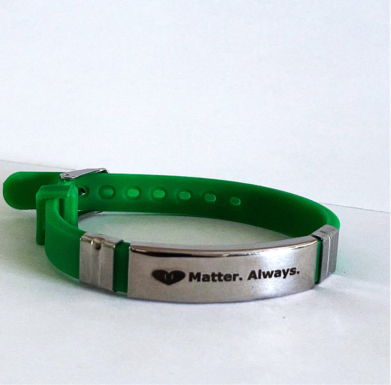 U Matter Always™ Silicone Bracelet — Daily Affirmation & Grounding