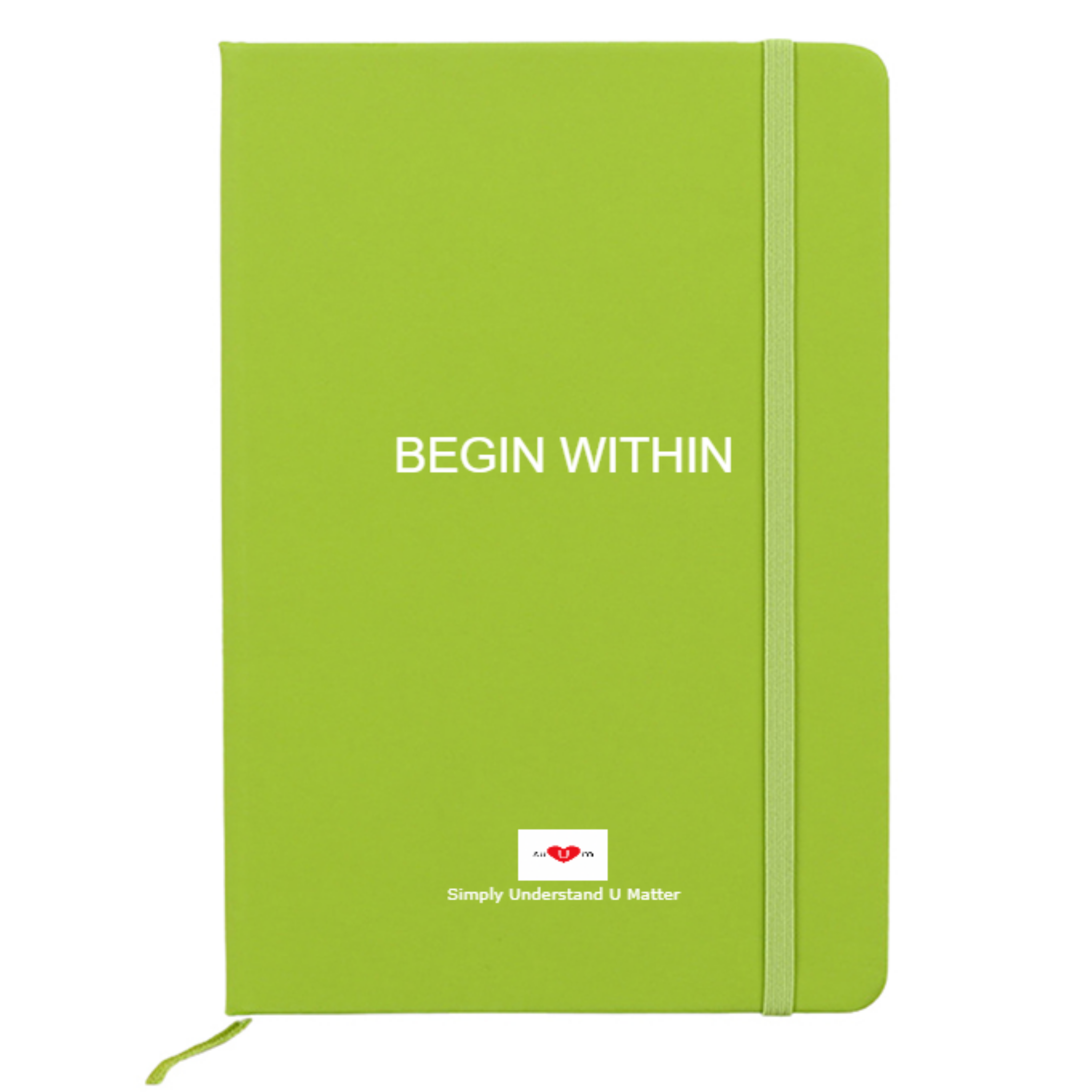 Begin Within™ Journal — Daily Reflection Notebook for Clarity & Self-Connection