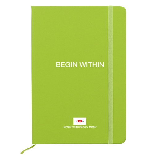 Begin Within™ Journal — Daily Reflection Notebook for Clarity & Self-Connection