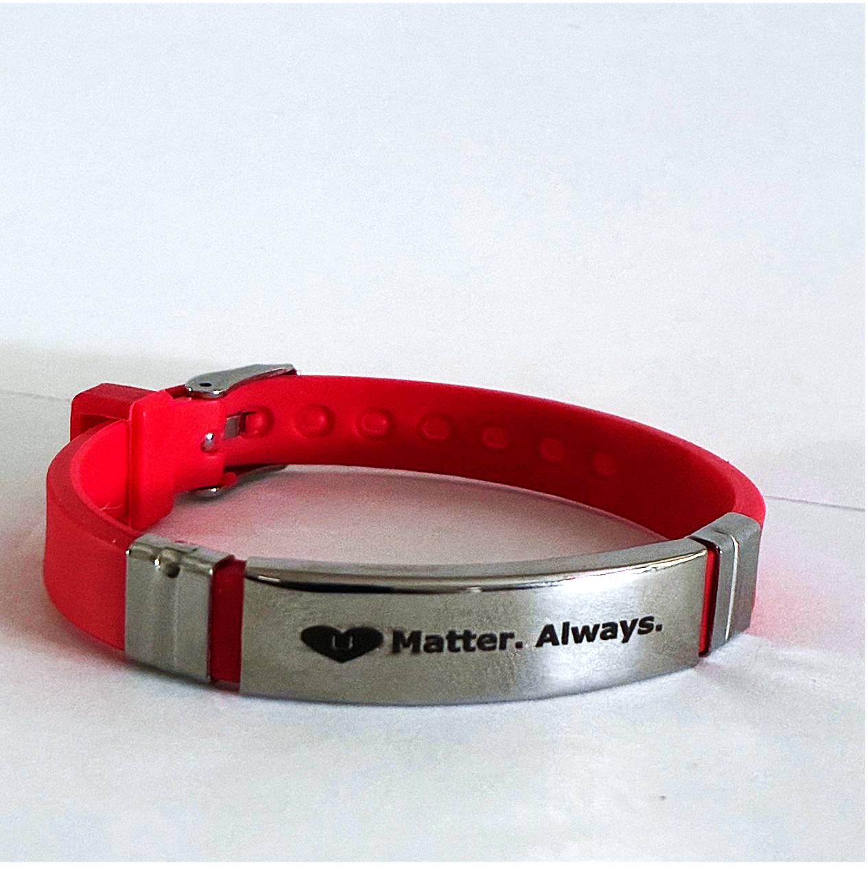 U Matter Always™ Silicone Bracelet — Daily Affirmation & Grounding