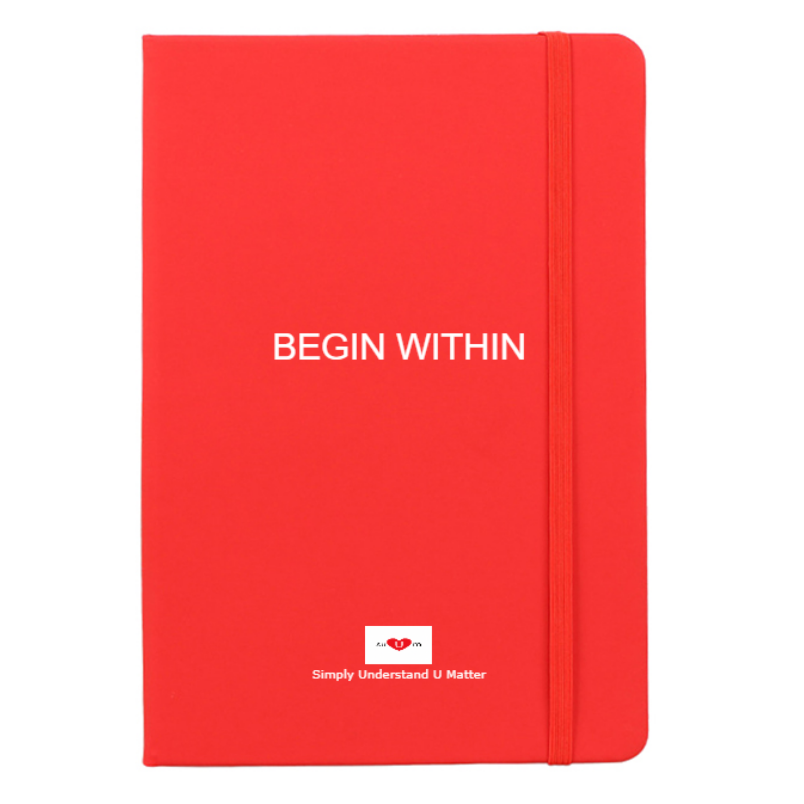 Begin Within™ Journal — Daily Reflection Notebook for Clarity & Self-Connection