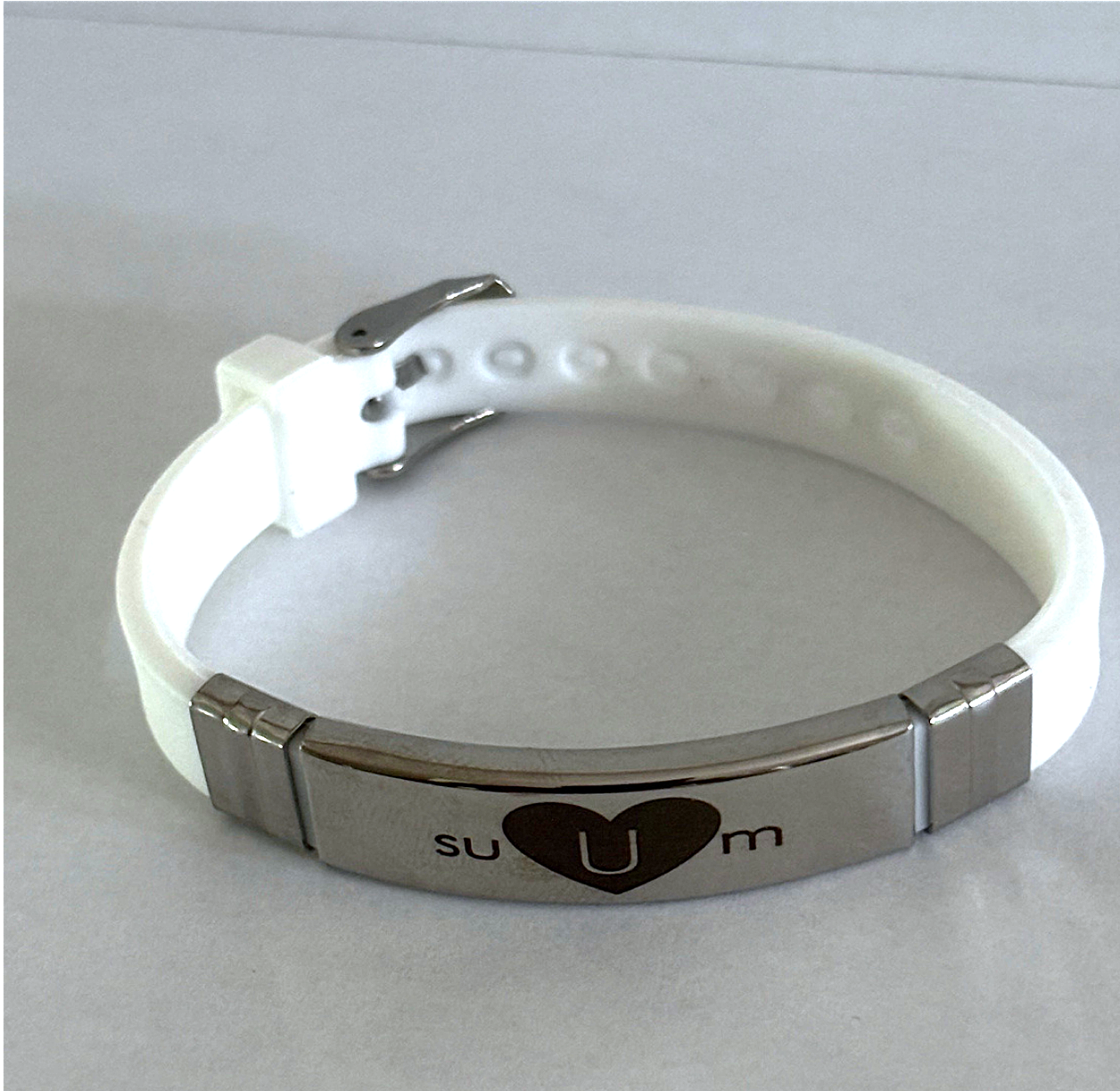 SUUM™ Silicone Bracelet — Daily Affirmation & Grounding