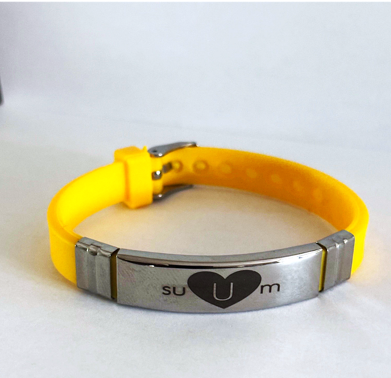 SUUM™ Silicone Bracelet — Daily Affirmation & Grounding