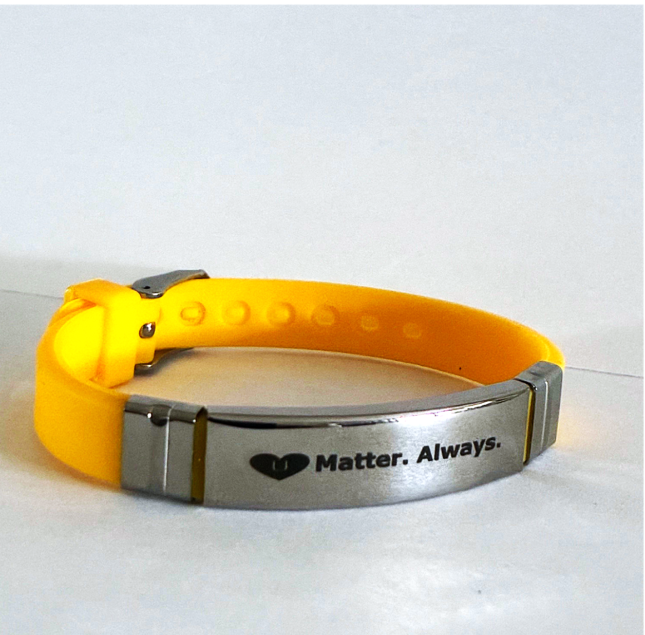 U Matter Always™ Silicone Bracelet — Daily Affirmation & Grounding