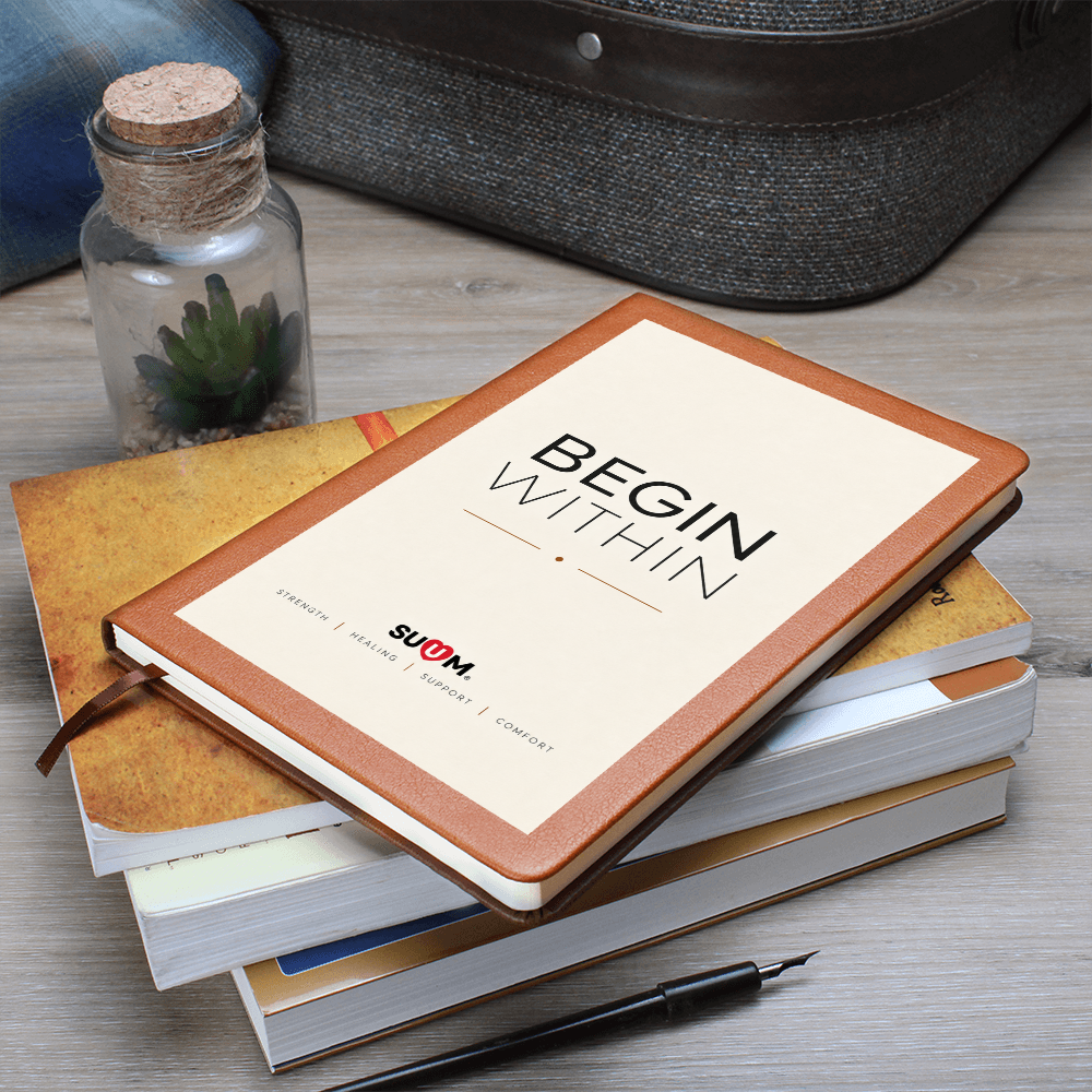 Begin Within™ Vegan Leather Journal | A Place to Return to Yourself by SUUM®