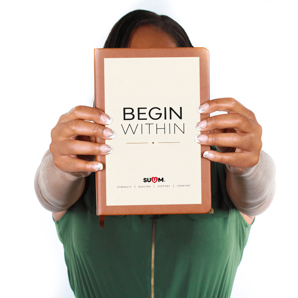 Begin Within™ Vegan Leather Journal | A Place to Return to Yourself by SUUM®