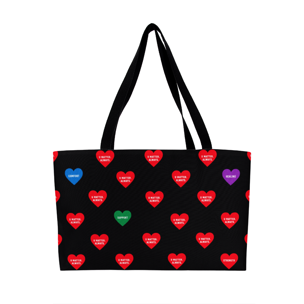 SUUM® U Matter Always™ Weekender Tote — Black