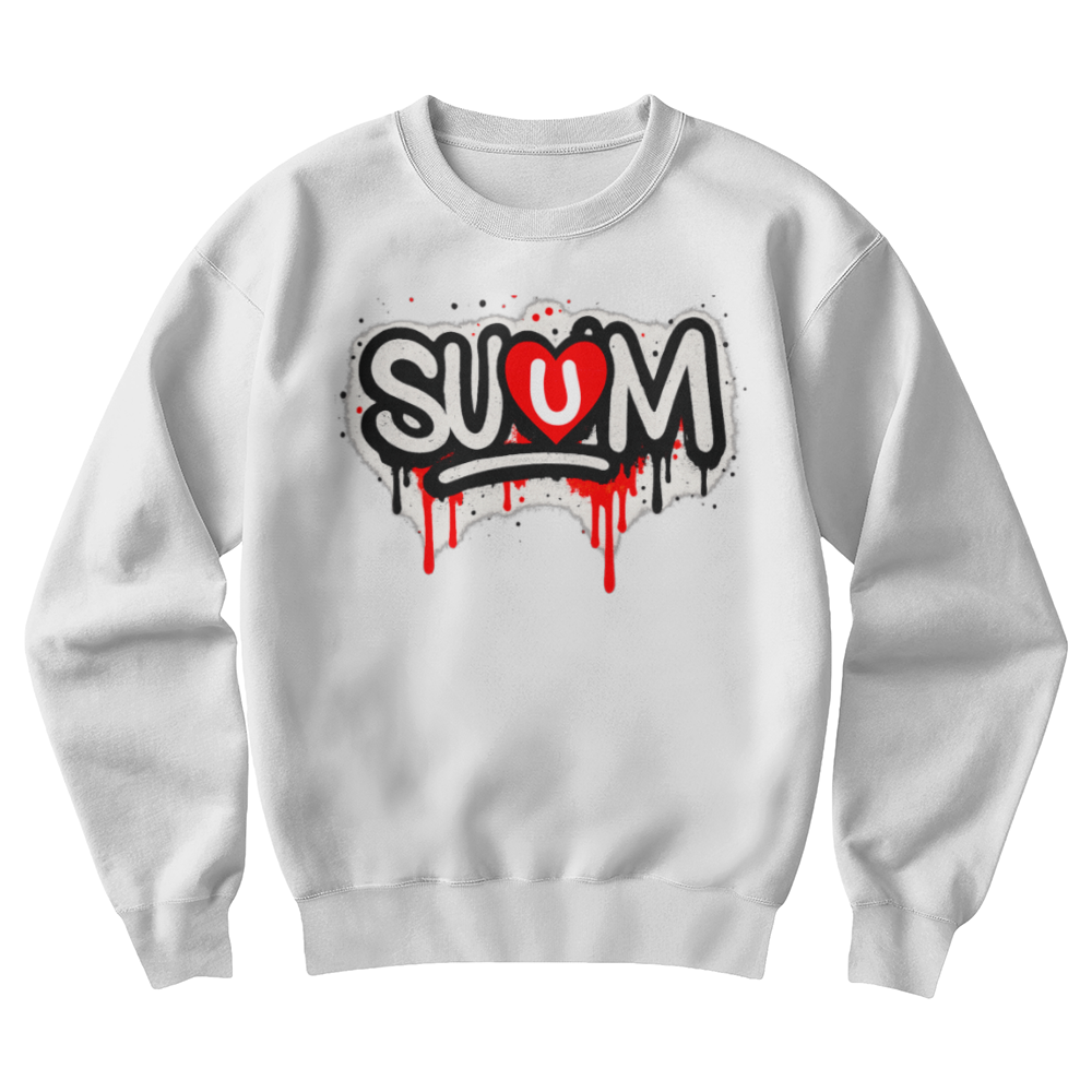 SUUM™ Signature Graffiti Crewneck - A Wearable Expression