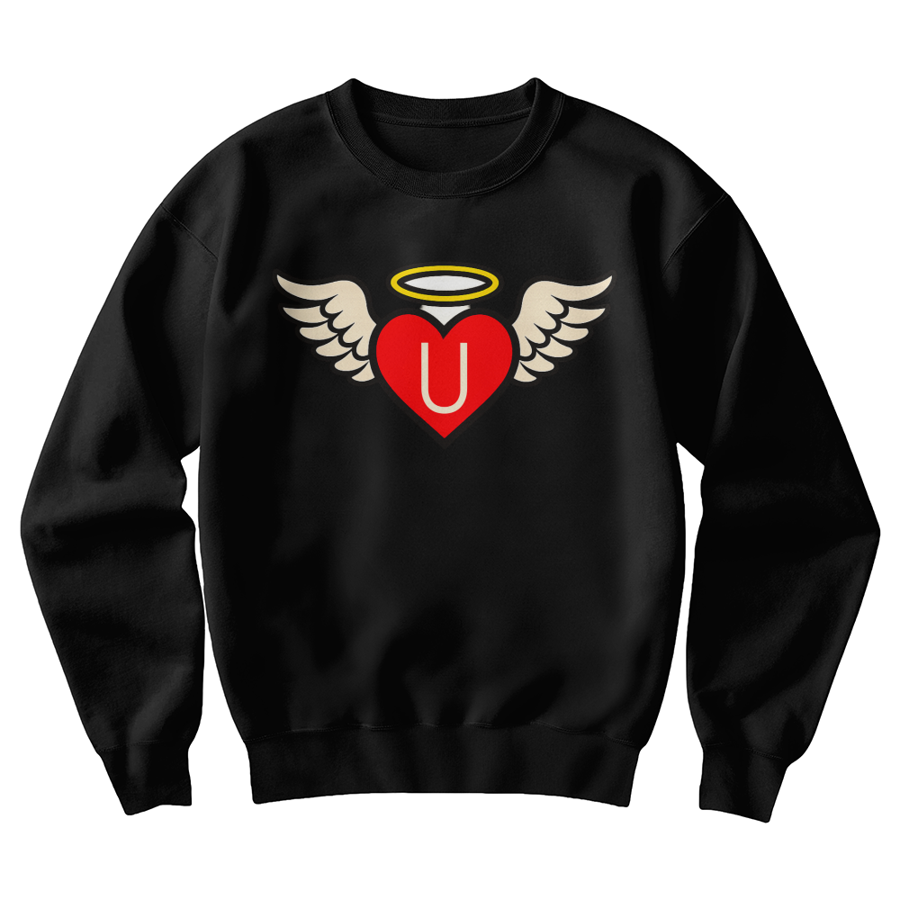 SUUM™ Signature Angel Heart Crewneck