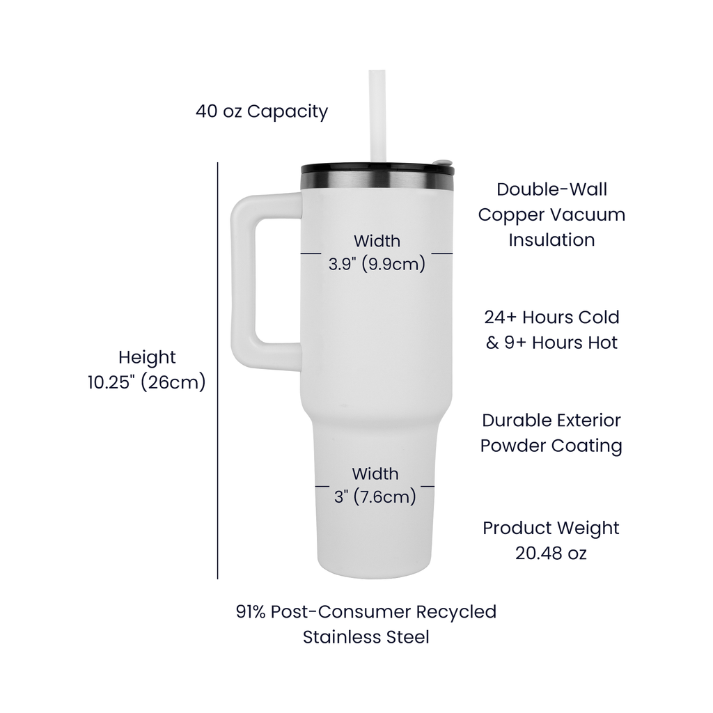 SUUM™  U Matter Always Premium 40 oz Tumbler