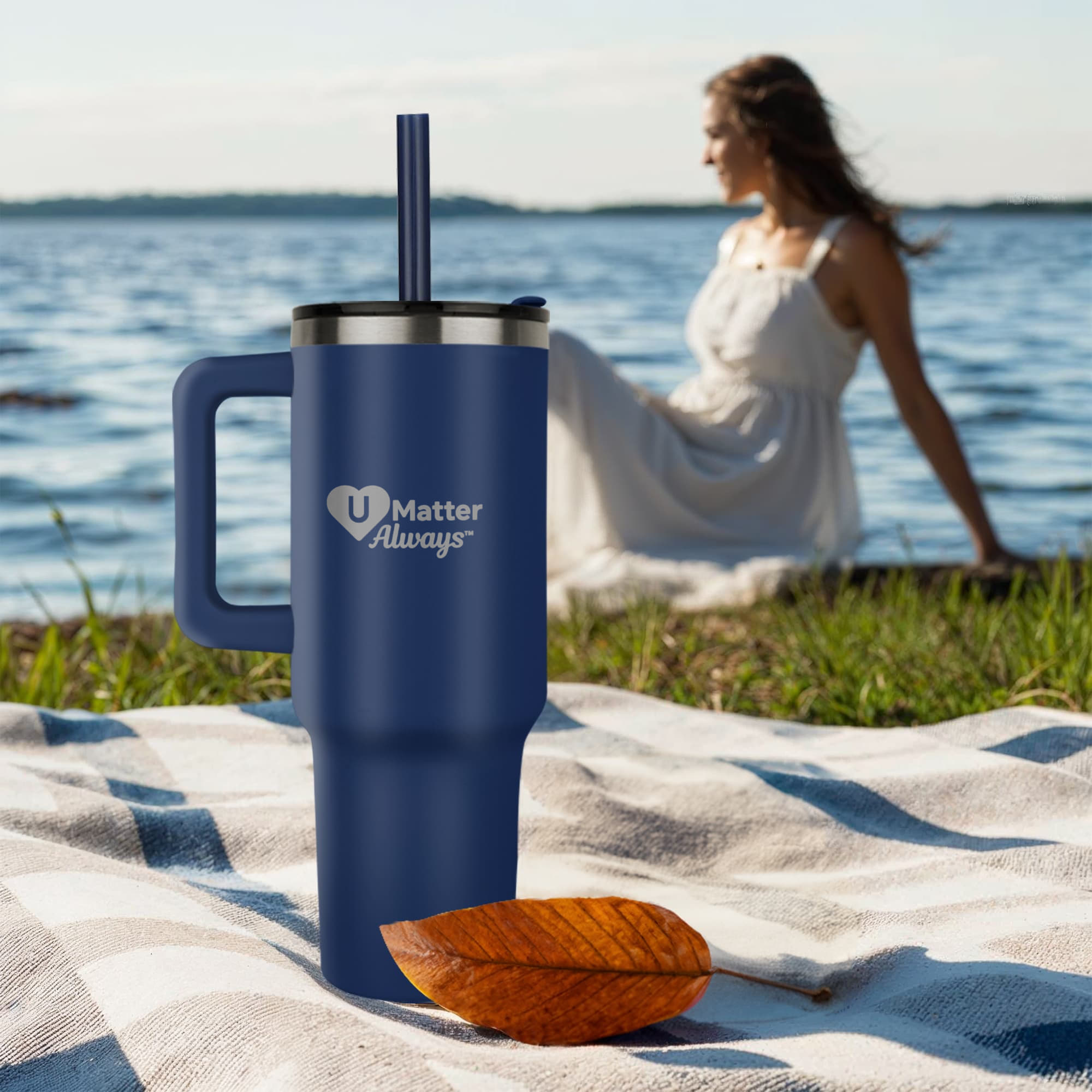 SUUM™  U Matter Always Premium 40 oz Tumbler