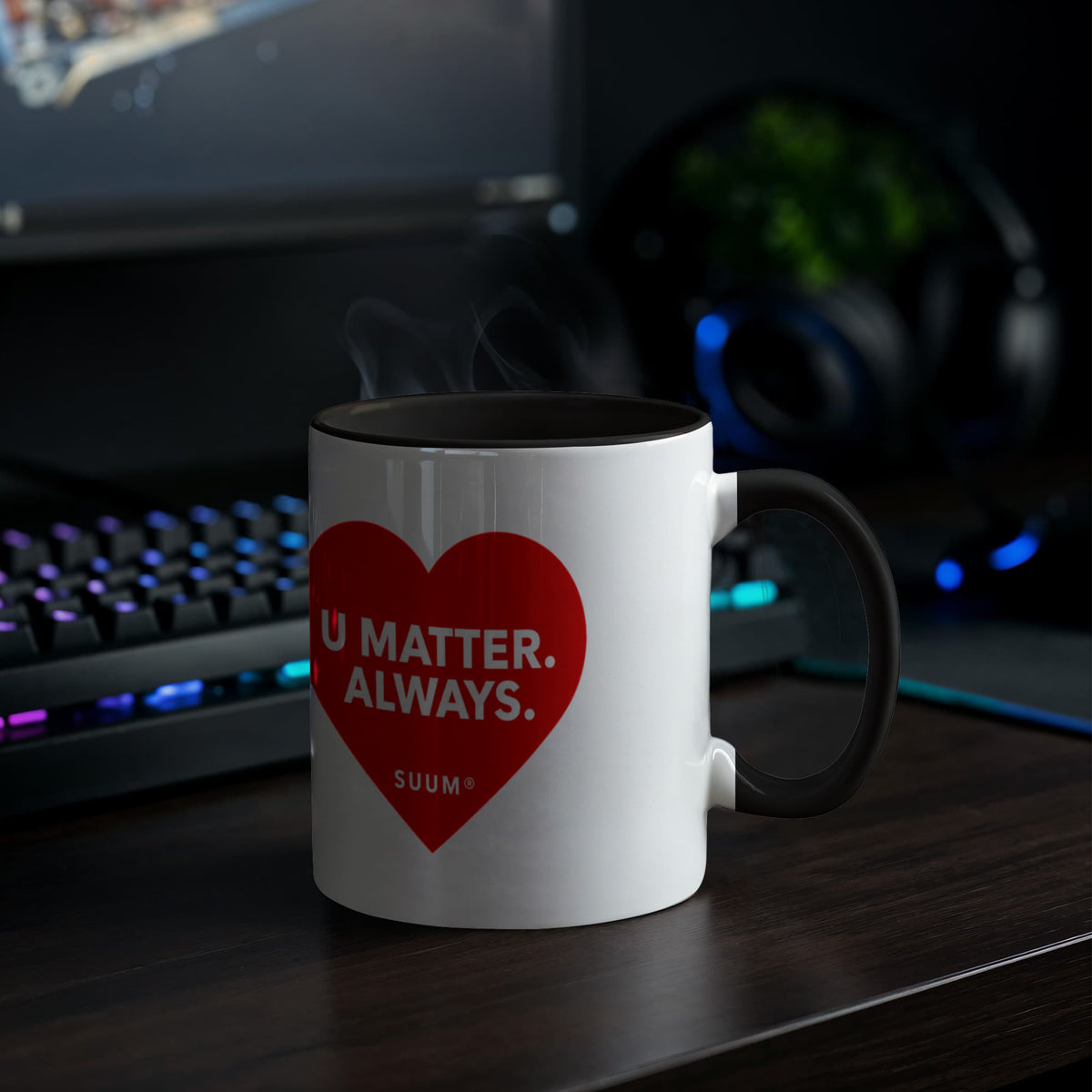 SUUM® U Matter Always™ Heart Mug