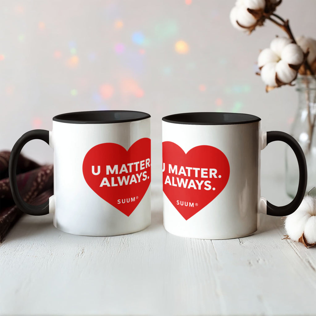 SUUM® U Matter Always™ Heart Mug