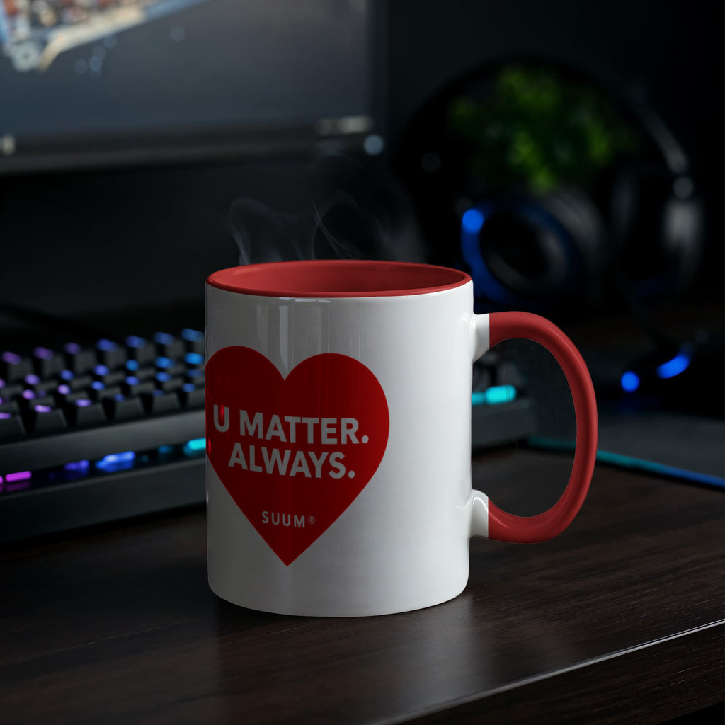 SUUM® U Matter Always™ Heart Mug