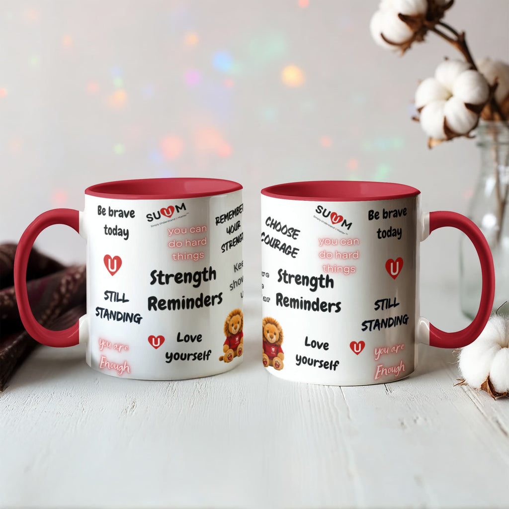 SUUM™ Strength Companion Mug | Lion