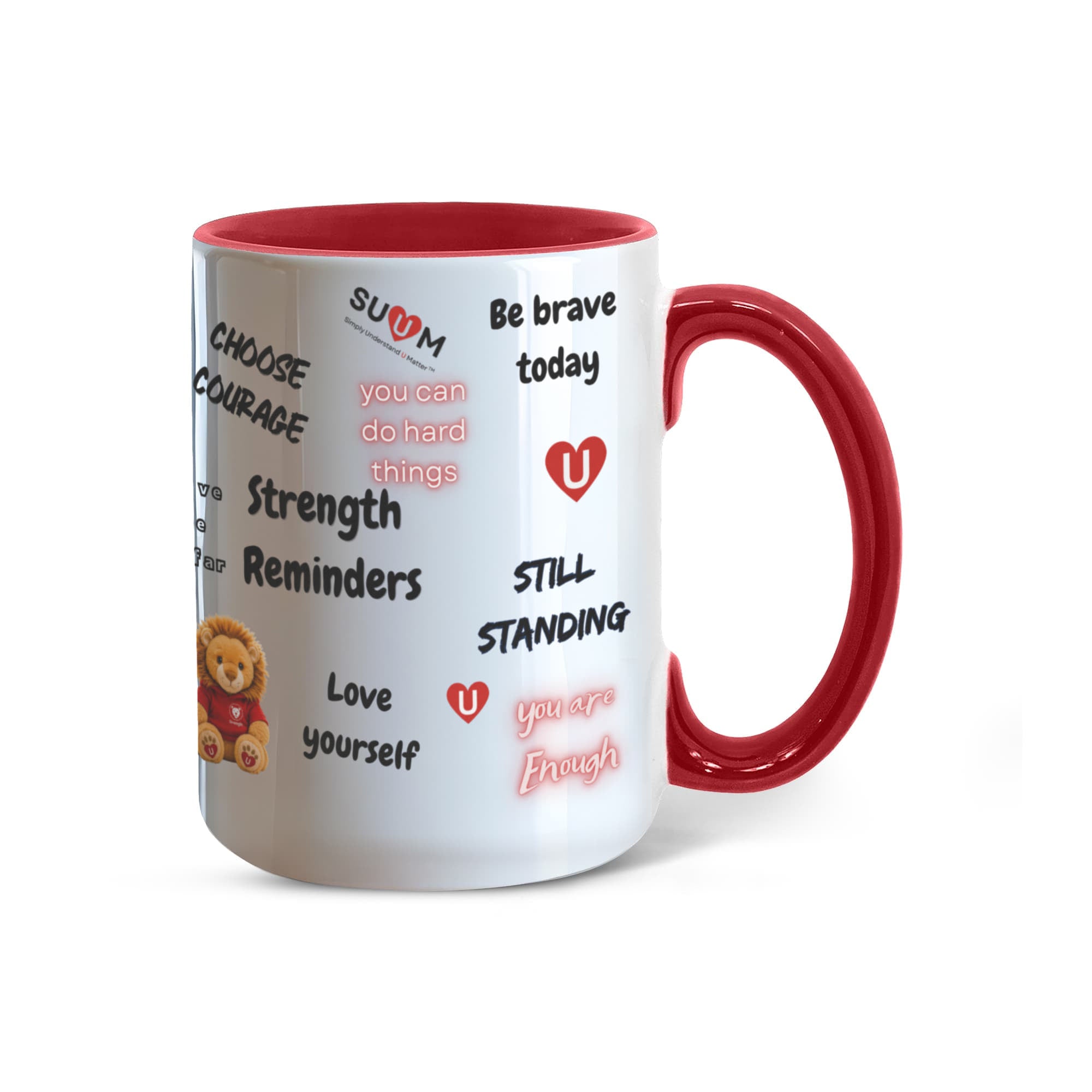 SUUM™ Strength Companion Mug | Lion