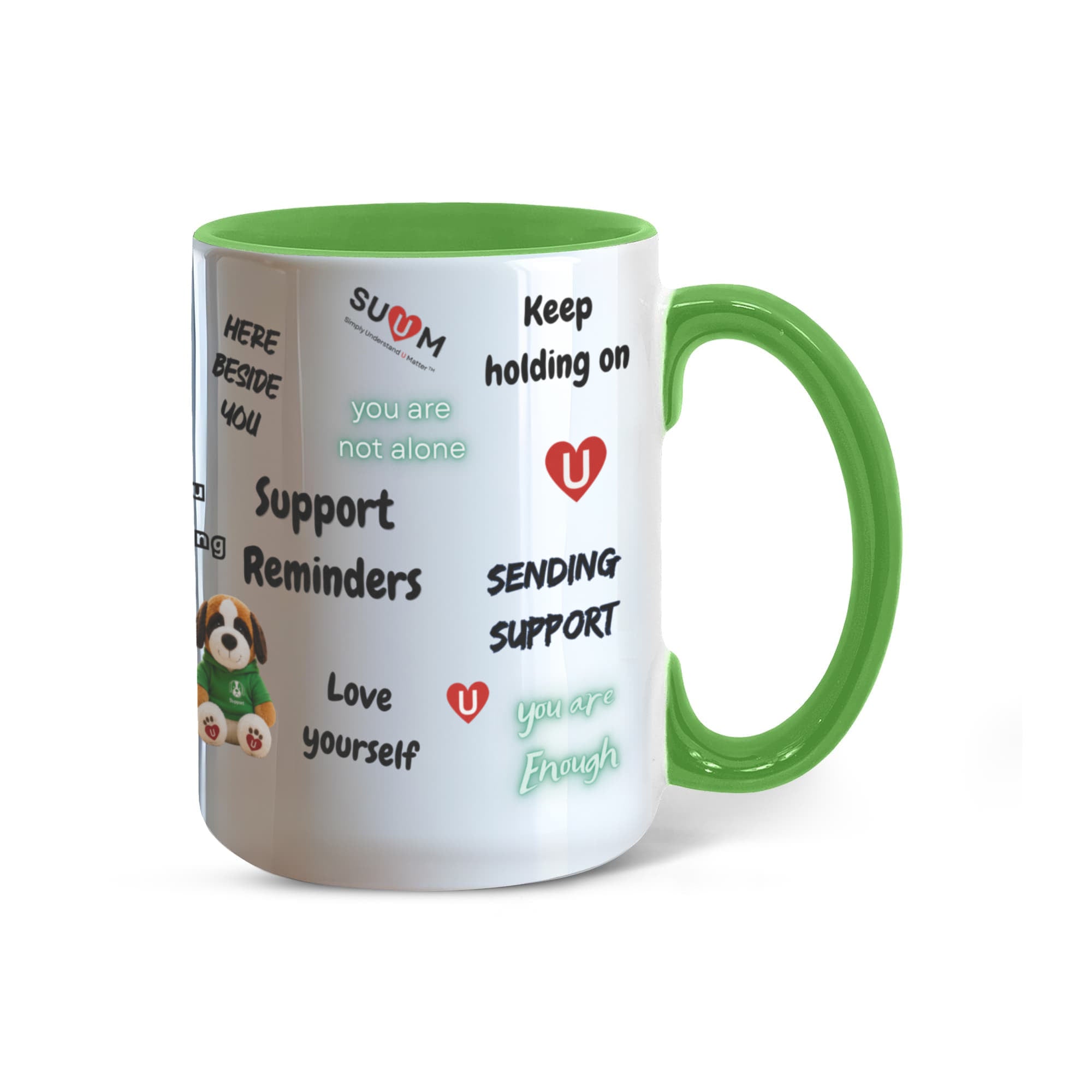 SUUM™ Support Companion Mug | St. Bernard