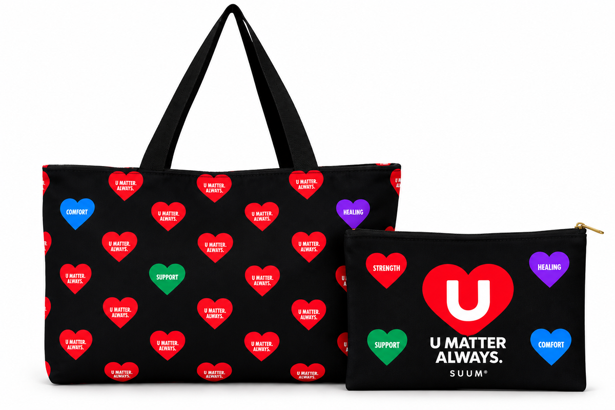 SUUM® U Matter Always™ Weekender Tote — Black